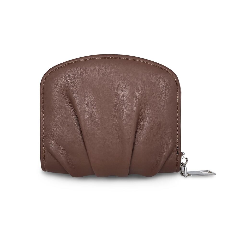 7684 Maillard Vintage Wallets , Pleated Soft PU Leather Wallets